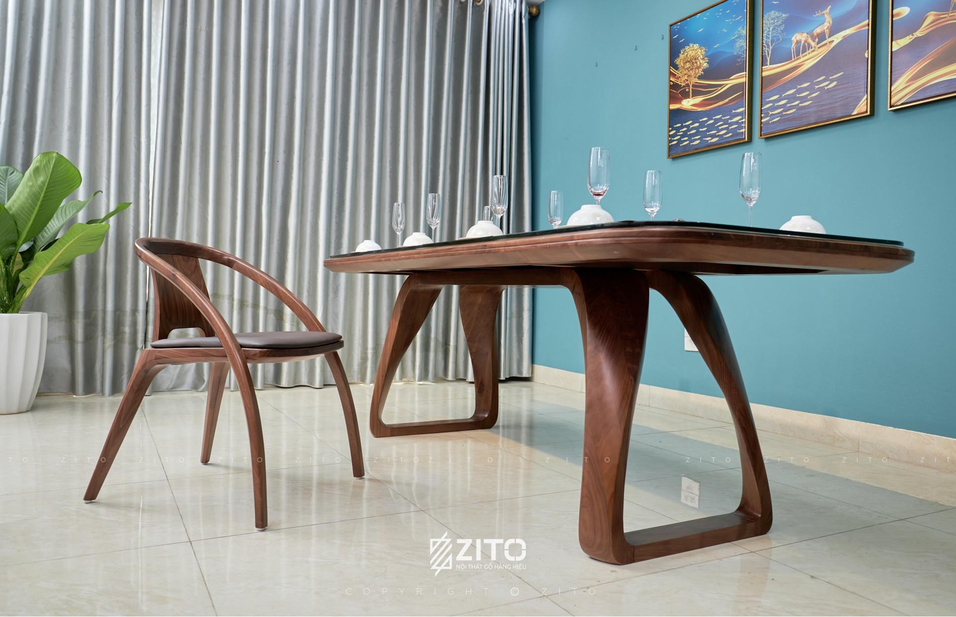 Bàn ăn ZBA 611 & ZGA 611 dễ dàng ứng dụng trong căn hộ chung cư, nhà phố, biệt thự hay nhà vườn